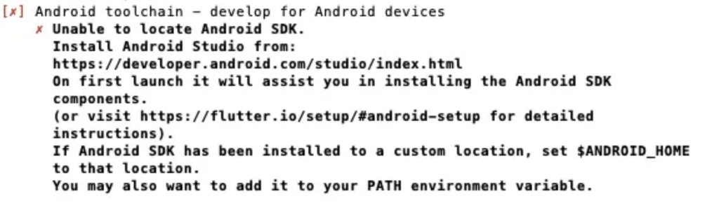 记录 Mac 下安装和配置 Flutter Android SDK 开发环境 - 第1张图片